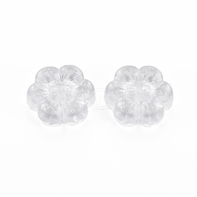 Transparent Acrylic Beads TACR-T003-34-1