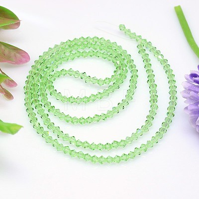 Faceted Imitation Austrian Crystal Bead Strands G-M180-4mm-16A-1