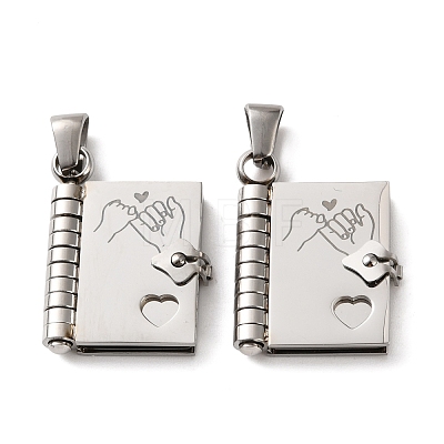 304 Stainless Steel Pendants SA-CBA694E-01P-04-1
