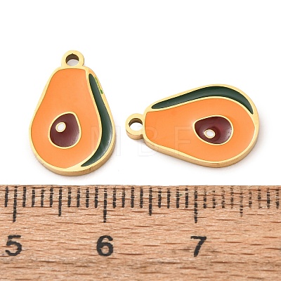 304 Stainless Steel Pendants STAS-C184-12B-G-1