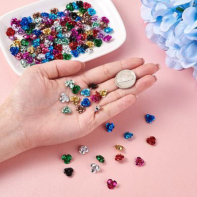650 Pcs 13 Colors Aluminum Cabochons MRMJ-FW0001-01B-1