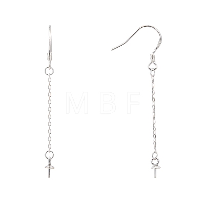 925 Sterling Silver Earring Hooks Findings STER-I014-26S-1