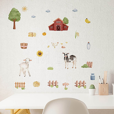 8 Sheets 8 Styles PVC Waterproof Wall Stickers DIY-WH0345-063-1