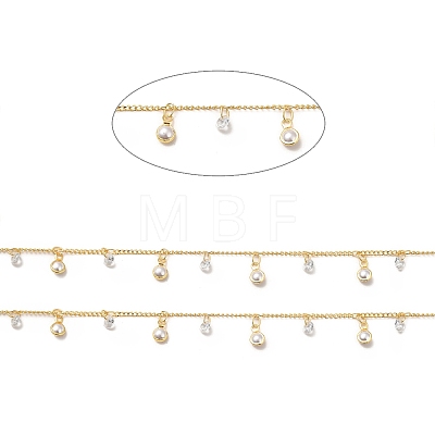 Brass Curb Chains CHC-A006-19G-1
