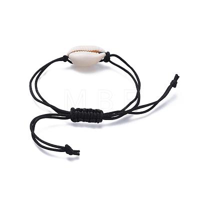 Adjustable Nylon Thread Braided Bead Bracelets BJEW-JB05119-01-1