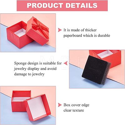 Cardboard Jewelry Earring Boxes CBOX-AR0001-003-1