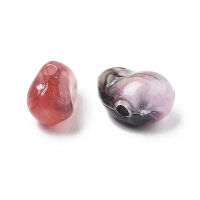 Transparent Acrylic Beads LS-TACR-P013-A02-B-1