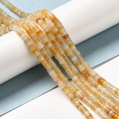 Natural Topaz Jade Beads Strands G-L528-07A-1