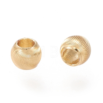 Brass Beads X-KK-M213-02D-G-1