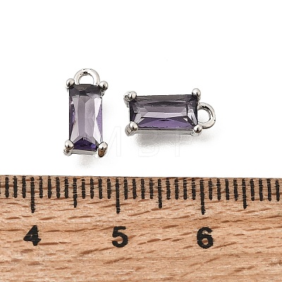 Brass Glass Pendants KK-Z156-02P-03-1