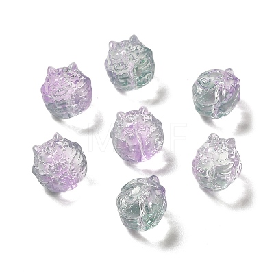 Transparent Glass Beads GLAA-D025-05I-1