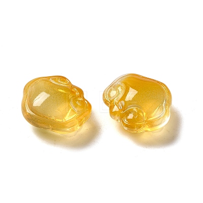 Transparent Glass Beads GLAA-D025-08F-1