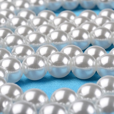 ABS Plastic Imitation Pearl Round Beads MACR-S789-14mm-01-1