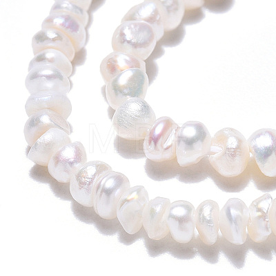 Natural Cultured Freshwater Pearl Beads Strands PEAR-N015-02C-1