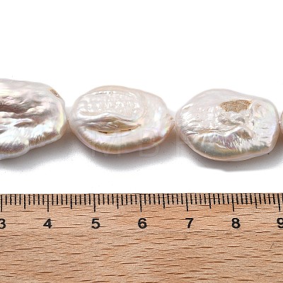 Natural Baroque Keshi Pearl Beads Strands PEAR-P064-08C-03C-1