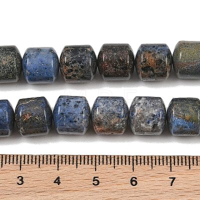 Natural Dumortierite Beads Strands GG-CBAC4F6-A01-02A-1