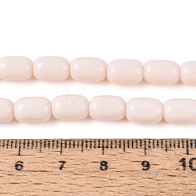 Opaque Glass Beads Strands GLAA-T028-14P-A02-1