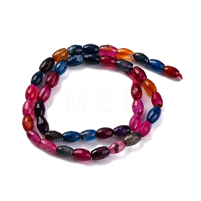 Natural Dragon Veins Agate Beads Strands G-G177-A03-02-1