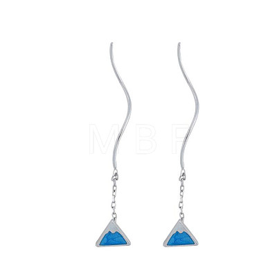 Brass Enamel Ear Thread WG8B7DD-01-1