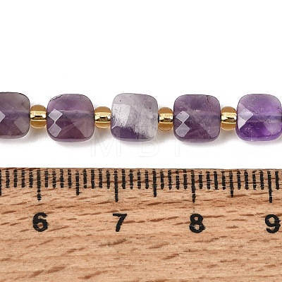 Natural Amethyst Beads Strands GG-CBA96AE-A03-6x6mm-1
