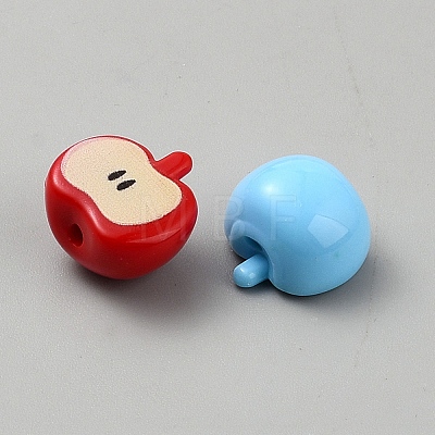 Opaque Acrylic Beads MACR-TAC0005-14-1