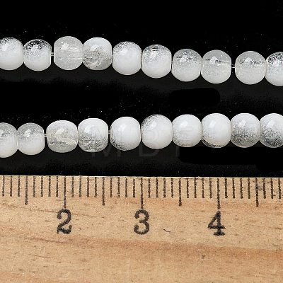 Crackle Glass Beads Strands GLAA-U001-4mm-07-1