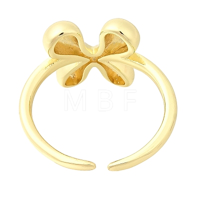 Rack Plating Brass Open Cuff Rings RJEW-S394-01G-X-1