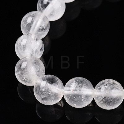 Natural Quartz Crystal Beads Stretch Bracelets BJEW-T022-04P-1