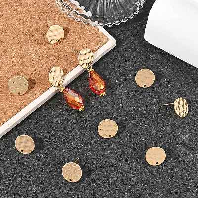 SHEGRACE Brass Stud Earring Findings XGRQ64127-864G-1
