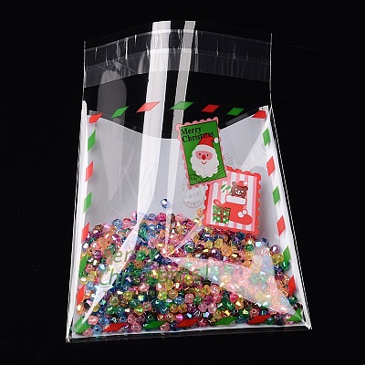 Rectangle OPP Cellophane Bags for Christmas OPC-L001-30-1