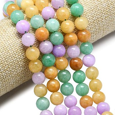 Natural Malaysia Jade Beads Strands G-L645-A01-12mm-34-1