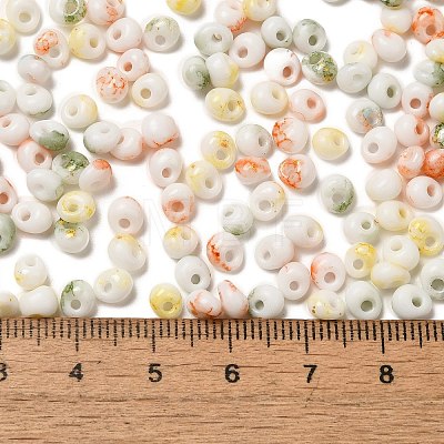 Baking Paint Glass Seed Beads SEED-F006-01A-11-1