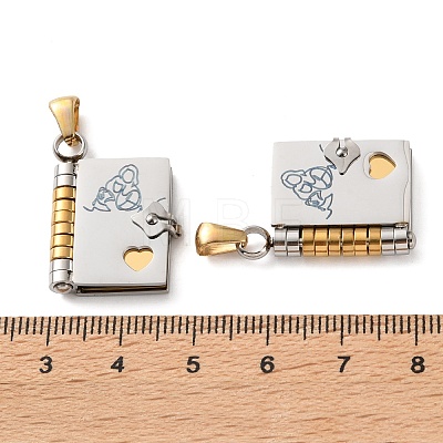 304 Stainless Steel Pendants SA-CBA694E-01GP-06-1