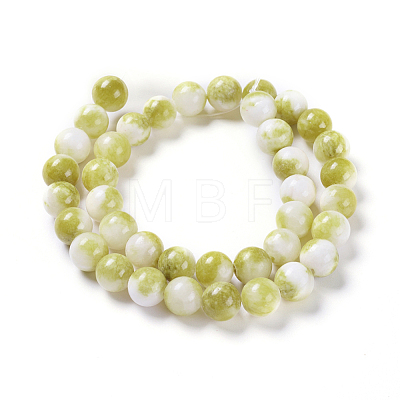 Natural Persian Jade Beads Strands G-D434-12mm-29-1
