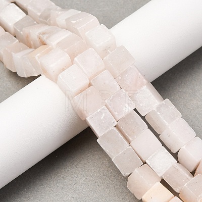 Natural Selenite Beads Strands G-B155-C08-8x8mm-1