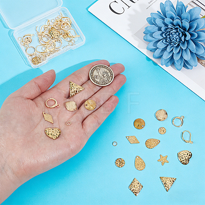 DIY Leverback Earring Making Kits DIY-PH0036-15-1