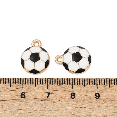 Alloy Enamel Pendants ENAM-V001-01B-KCG-1