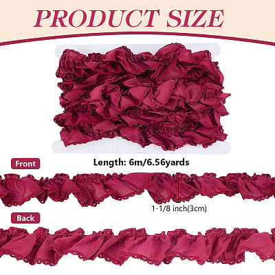 6M Cotton Ruffle Trim OCOR-FG0003-39B-1