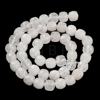 Natural White Jade Beads Strands G-H028-A09-17-1