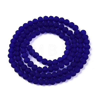 Transparent Glass Beads Strands LS-EGLA-A044-T3mm-MD06-1