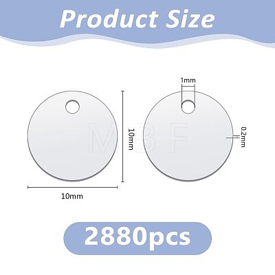 2880Pcs Ornament Accessories KY-DC0001-48A-1