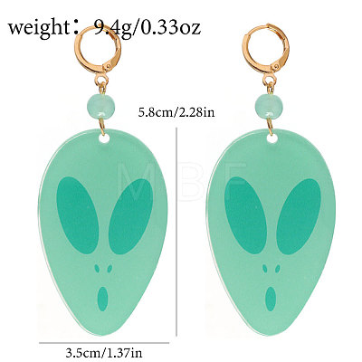 Acrylic Hoop Earrings FS-WGC2B37-02-1