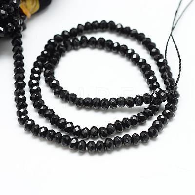 Natural White Jade Bead Strands G-R343-2x4-29-1