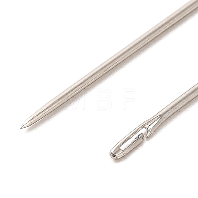 12Pcs Galvanized Iron Self Threading Hand Sewing Needles TOOL-NH0001-02C-1