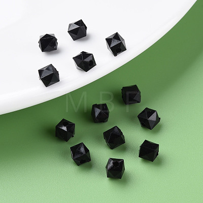 Opaque Acrylic Beads MACR-S373-112A-A01-1