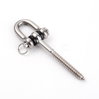 304 Stainless Steel with Rubber Reinforce Pendant Tool TOOL-WH0130-84-1