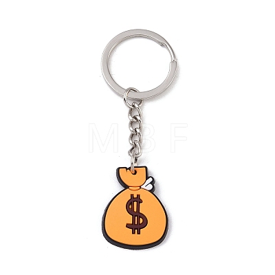 Cartoon PVC Pendant Keychain KEYC-U001-01E-1