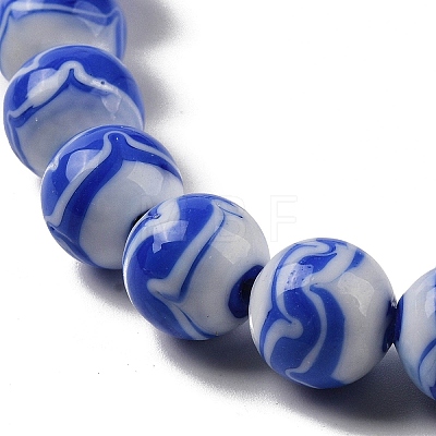 Handmade Lampwork Beads Strands LAMP-P062-02D-1