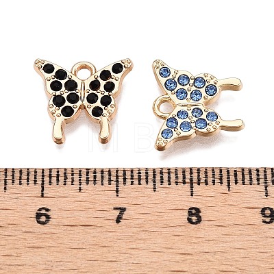 Rack Plating Alloy Pendants FIND-N005-24G-1