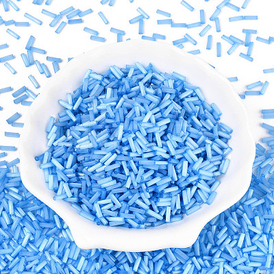 Glass Bugle Beads X-SEED-N007-28E-1